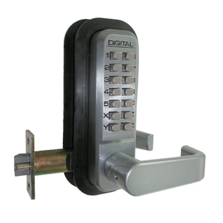LOCKEY Lockey 2835-WH Mechanical Keyless Lock With Passage Function - White 2835-WH